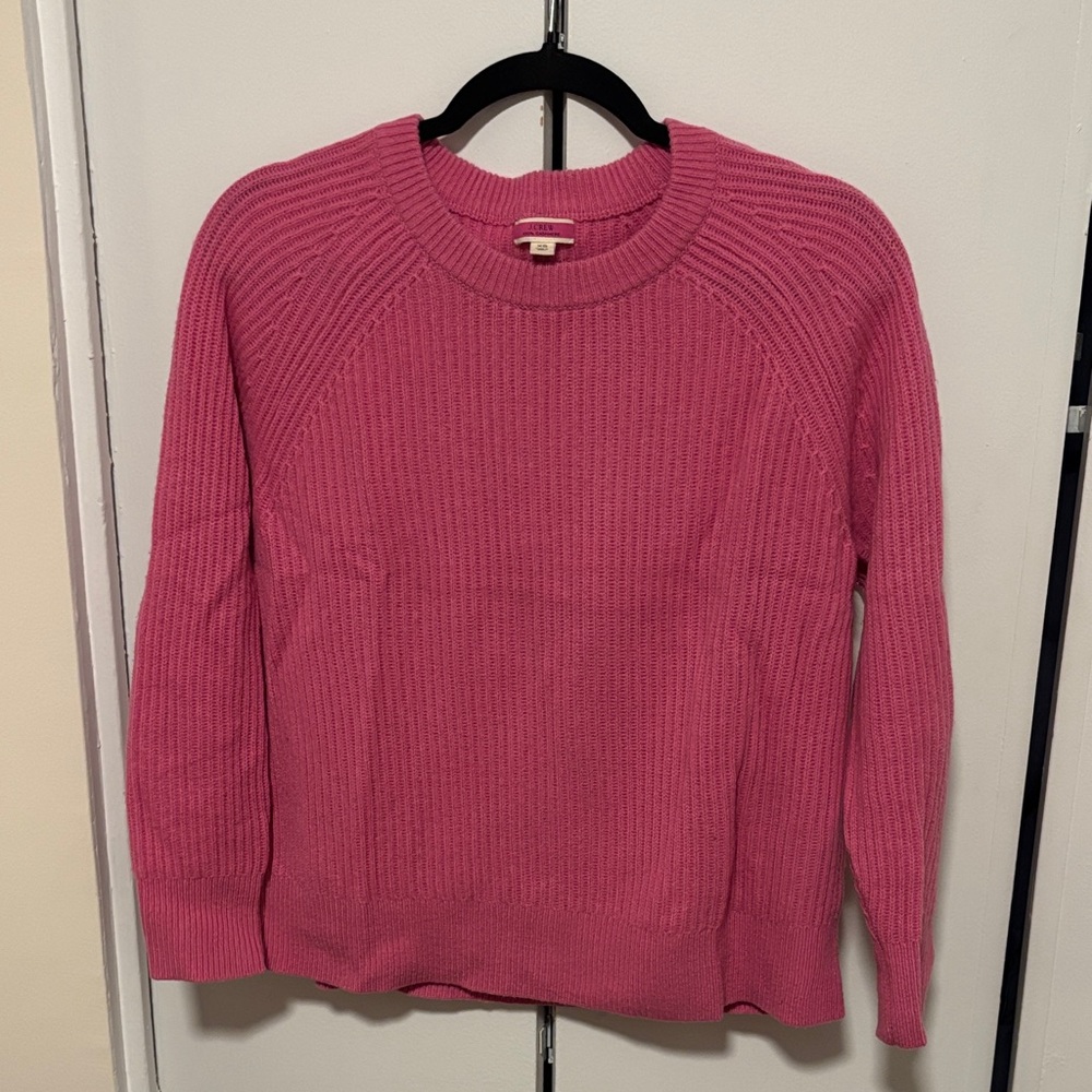 J.Crew Ribbed Cashmere Sweater